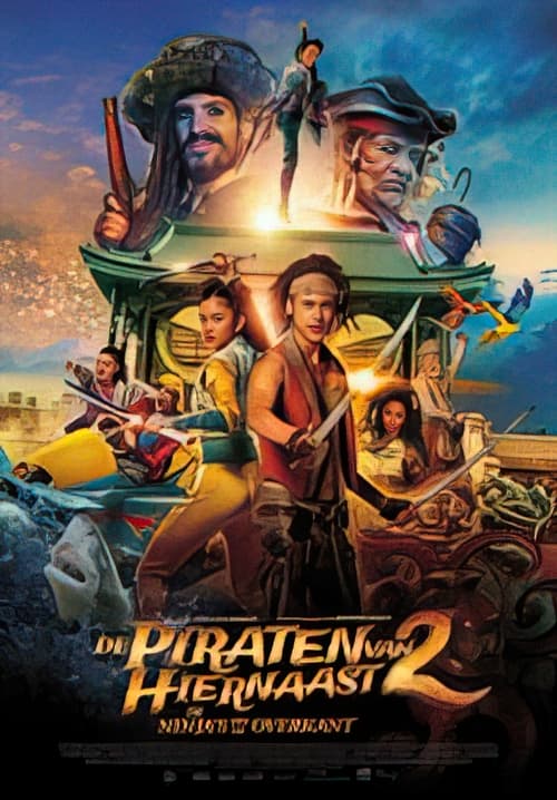 De Piraten van Hiernaast II: De Ninja's van de Overkant